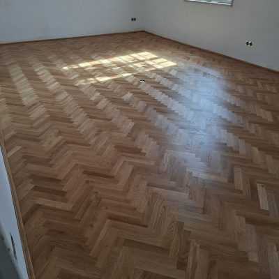 Lamella parketta csiszolva-olajozva